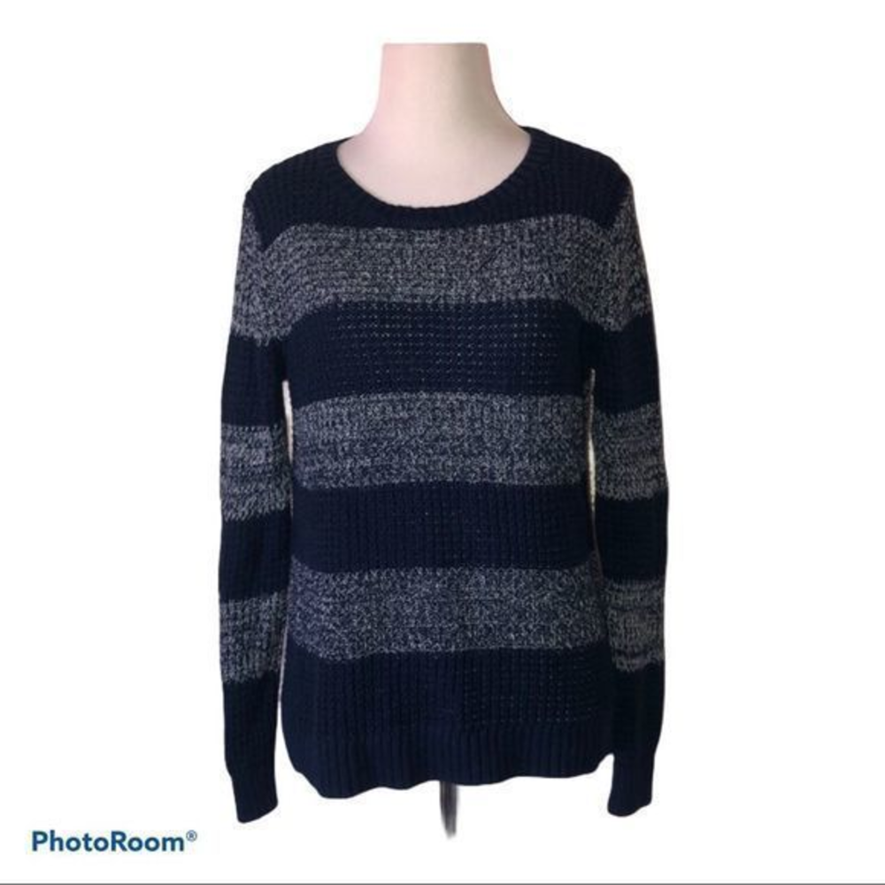 5/$30 🎈 ANA women’s Small‎ Striped Crewneck Sweater